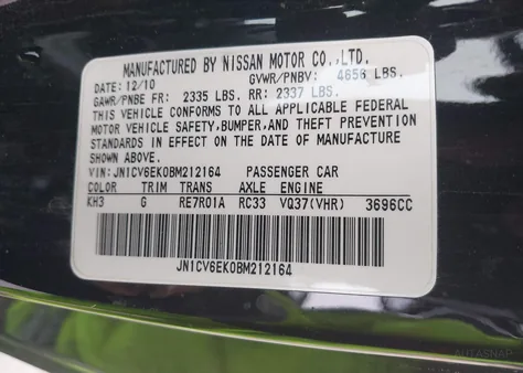 JN1CV6EK0BM212164